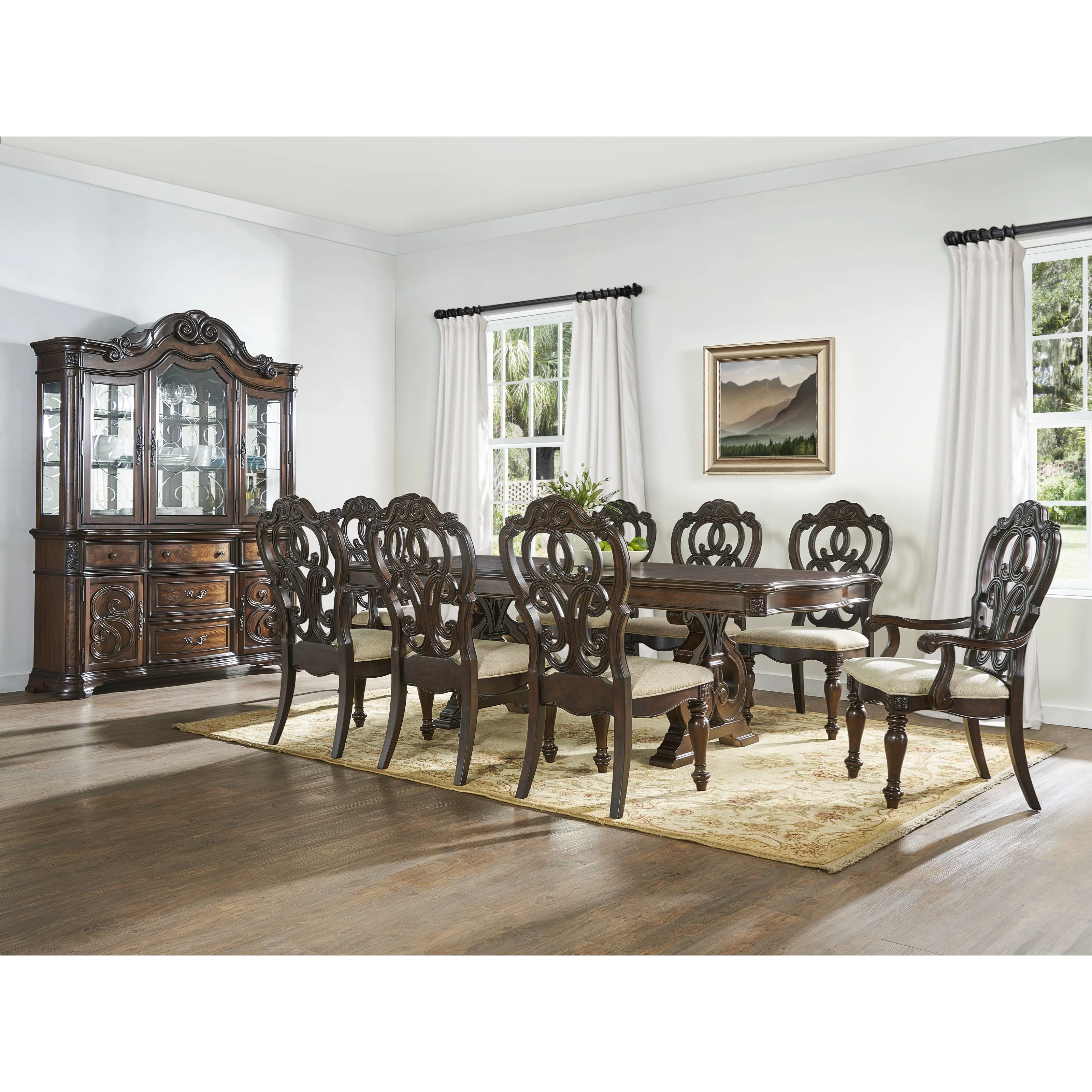 Steve Silver Royale RY Dining Room Group 1 Formal Dining Room Group